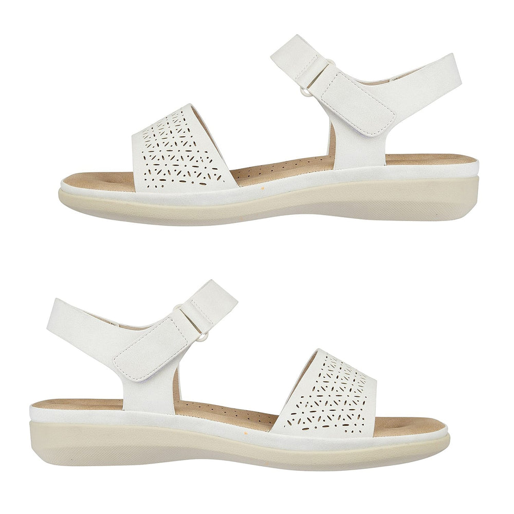Jo & Joe Ladies Sandal (Size 4) - White