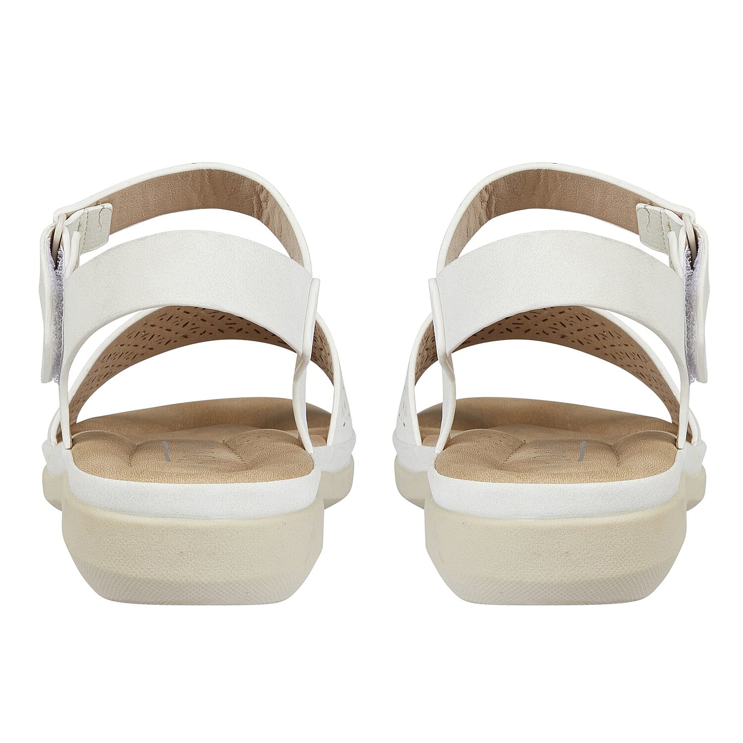 Jo & Joe Ladies Sandal (Size 5) - White