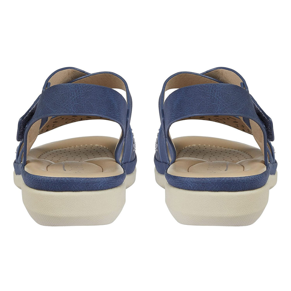 Jo & Joe Ladies Sandal (Size 6) - Navy