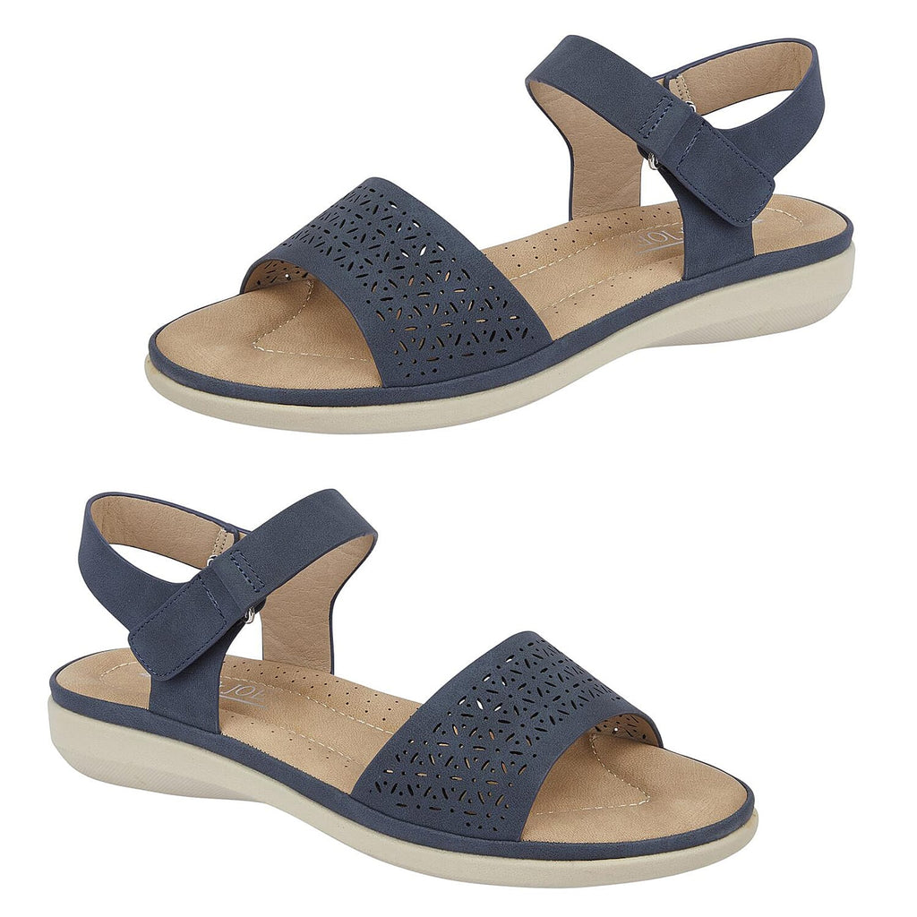 Jo & Joe Ladies Sandal (Size 7) - Navy