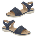 Jo & Joe Ladies Sandal (Size 7) - Navy