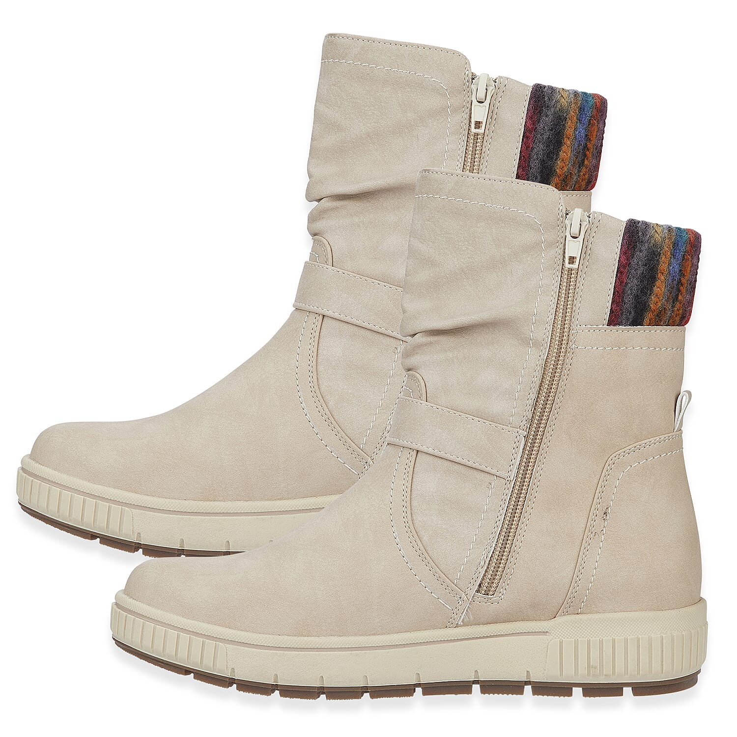 Jo & Joe Ladies Shoe (Size - 4) - Beige
