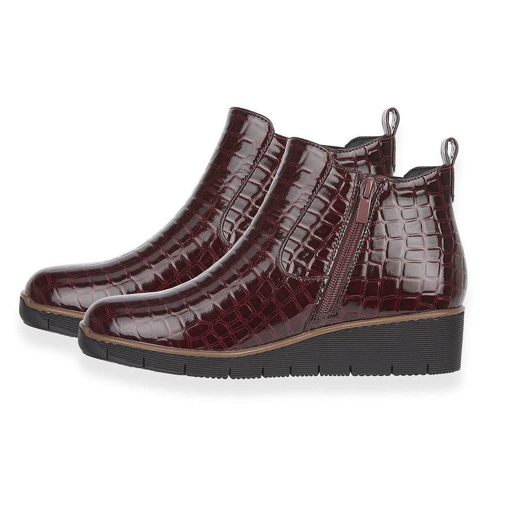 Jo & Joe Ladies Shoe (Size 4) - Burgundy