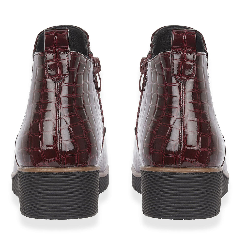 Jo & Joe Ladies Shoe (Size 4) - Burgundy