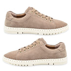 Jo & Joe Ladies Suede Casual Shoes  (Size 4) - Taupe