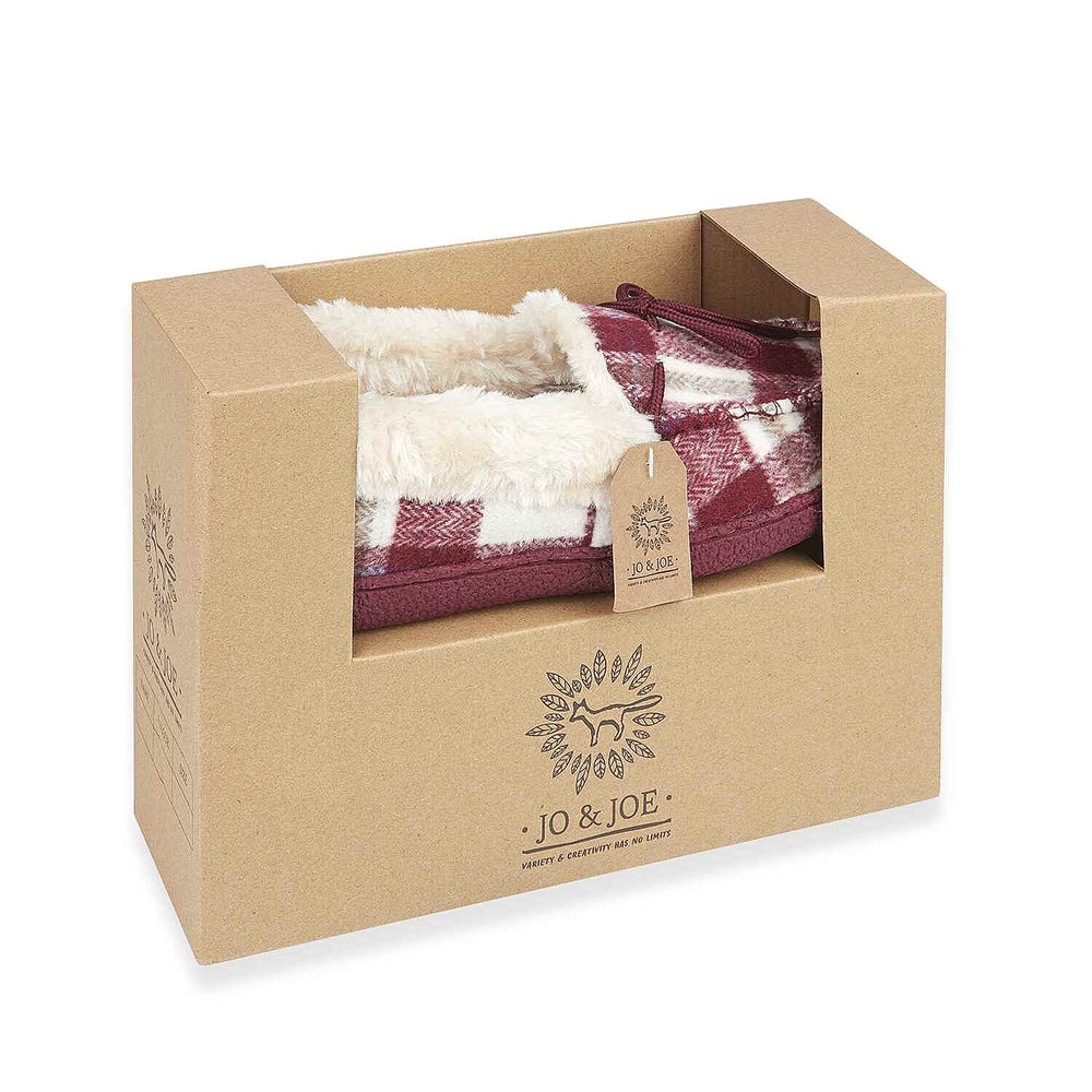 Jo & Joe Ladies Slipper (Size 3) - Cherry