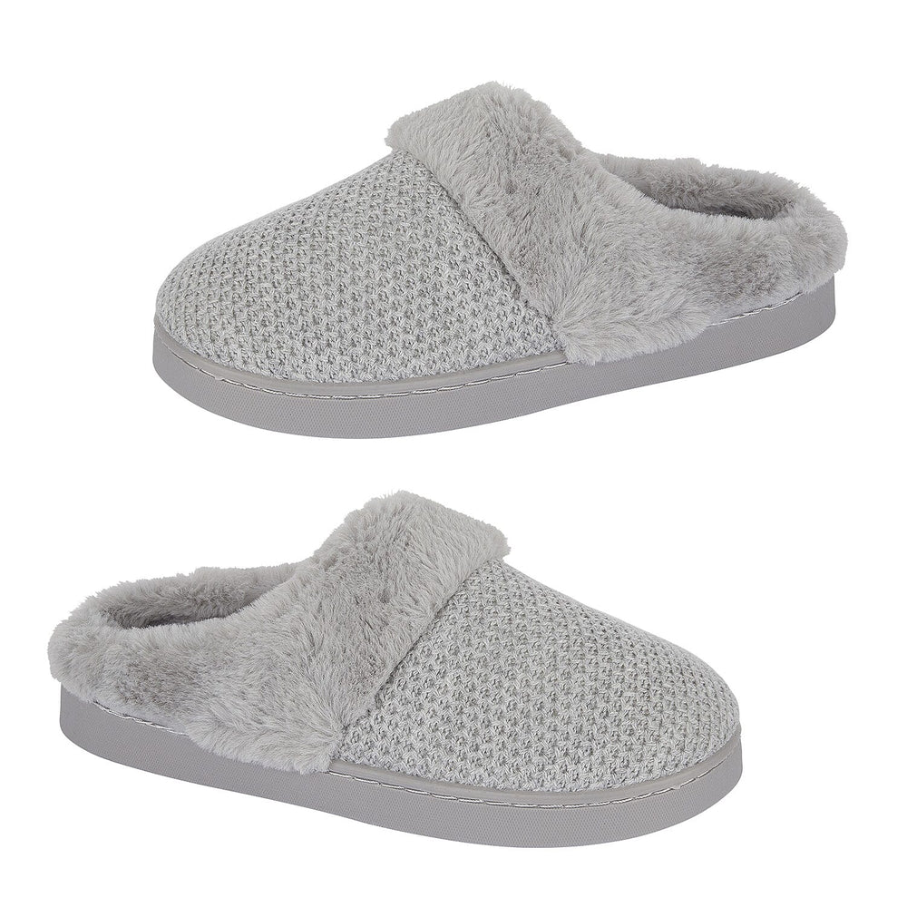Jo & Joe Ladies Slipper (Size - 3) - Grey