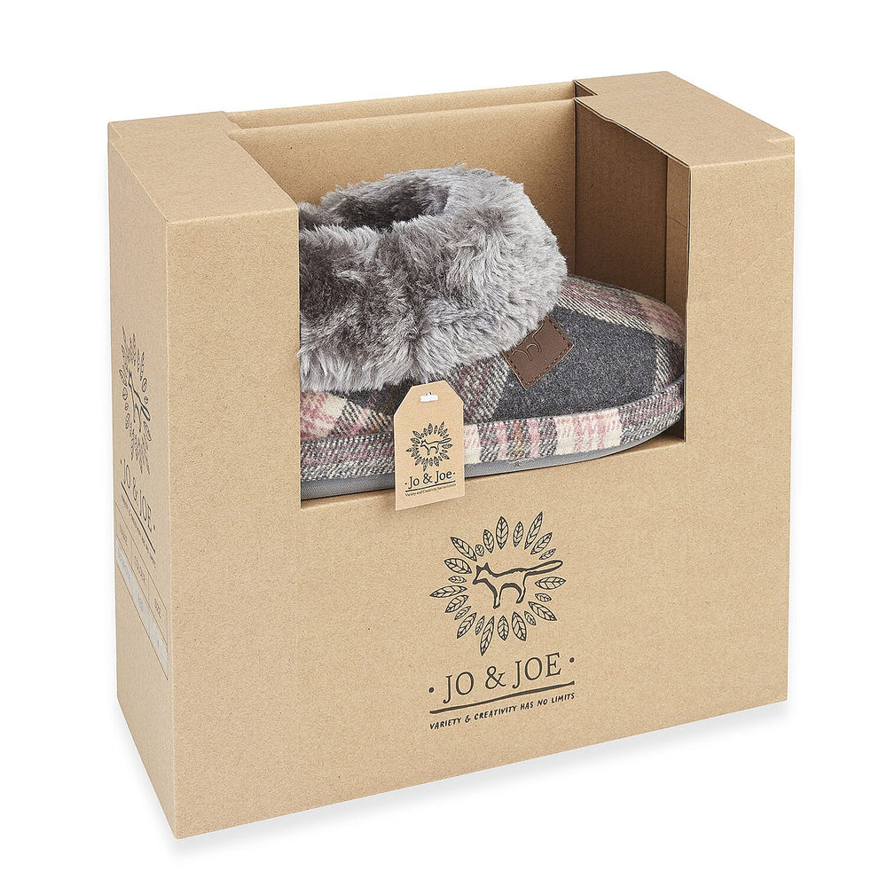 Jo & Joe Ladies Slipper (Size 3) - PEBBLE