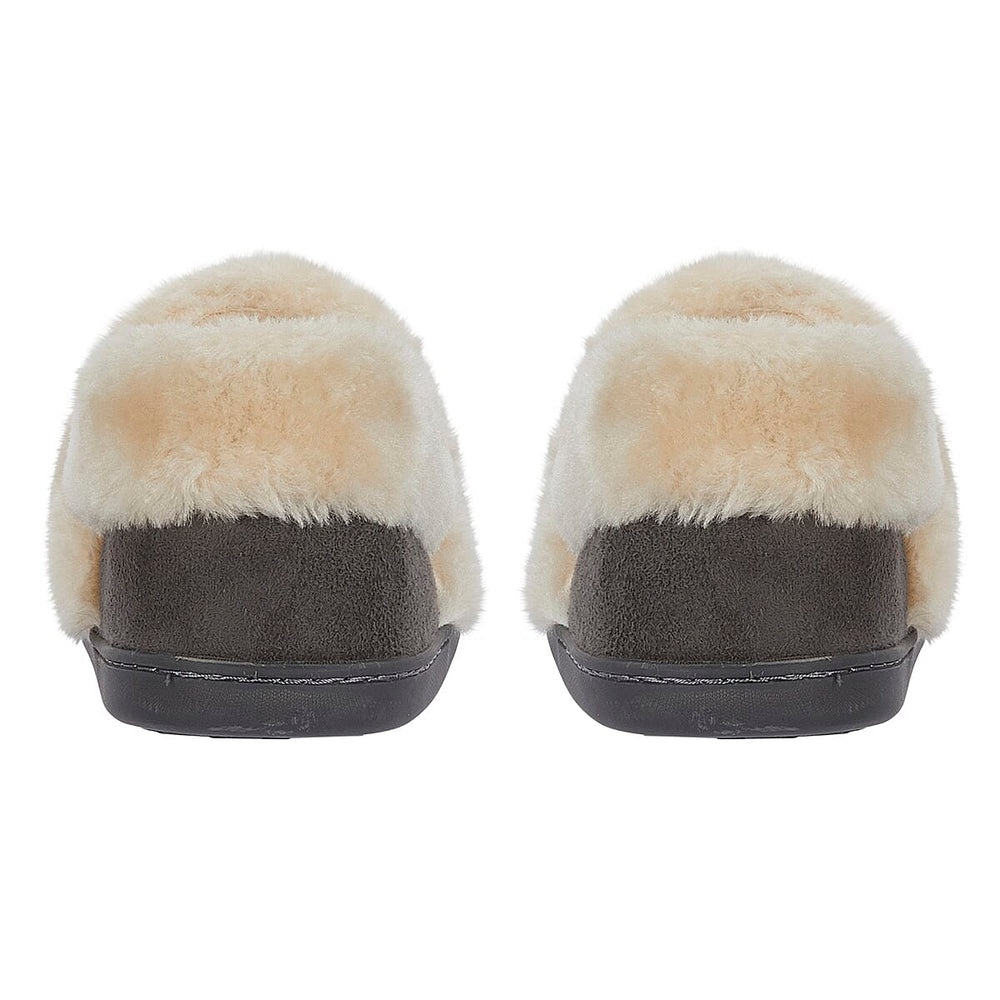 Jo - Joe Edale Faux Suede Slip-On With Sherpa Fur Lining (Size 4) - Grey