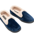 Jo & Joe Ladies Slipper (Size 4) - Navy