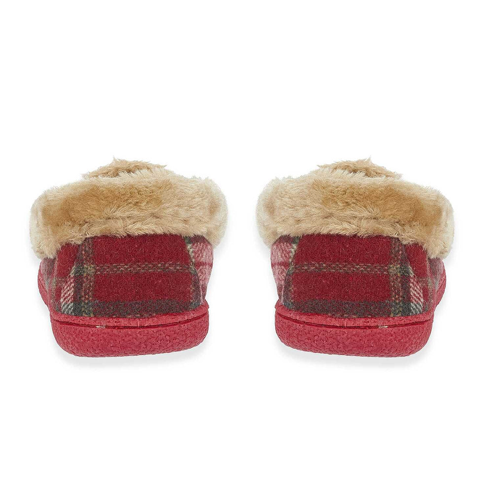 Jo & Joe Ladies Slipper (Size 4) - Red