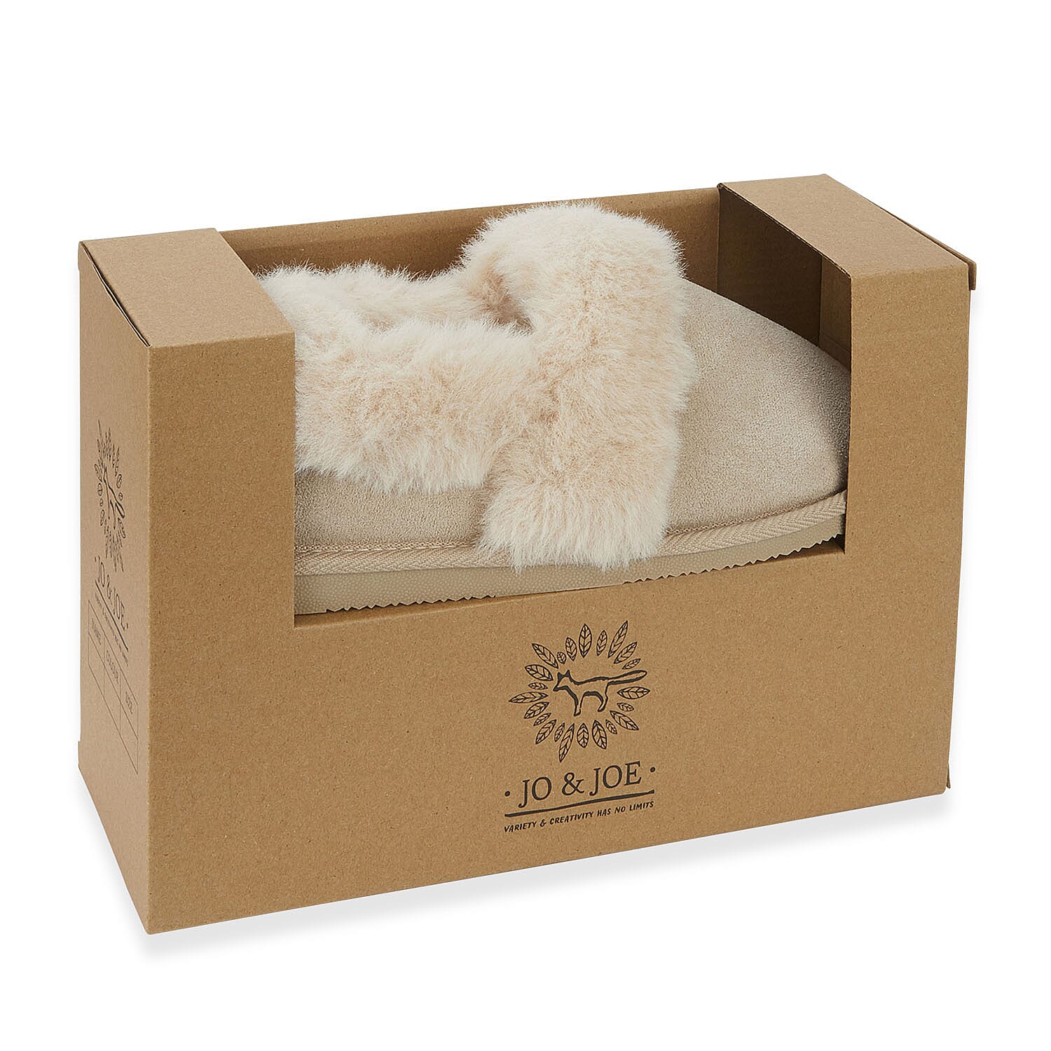Jo & Joe Ladies ELGIN Slipper (Size 5) - Beige