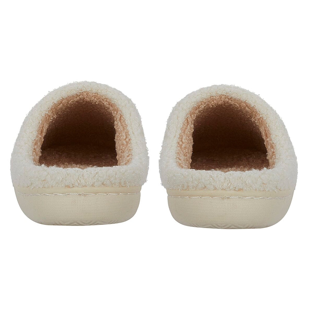 Jo - Joe Design Christmas Gonk Design Fluffy Mule (Size 5) - Cream