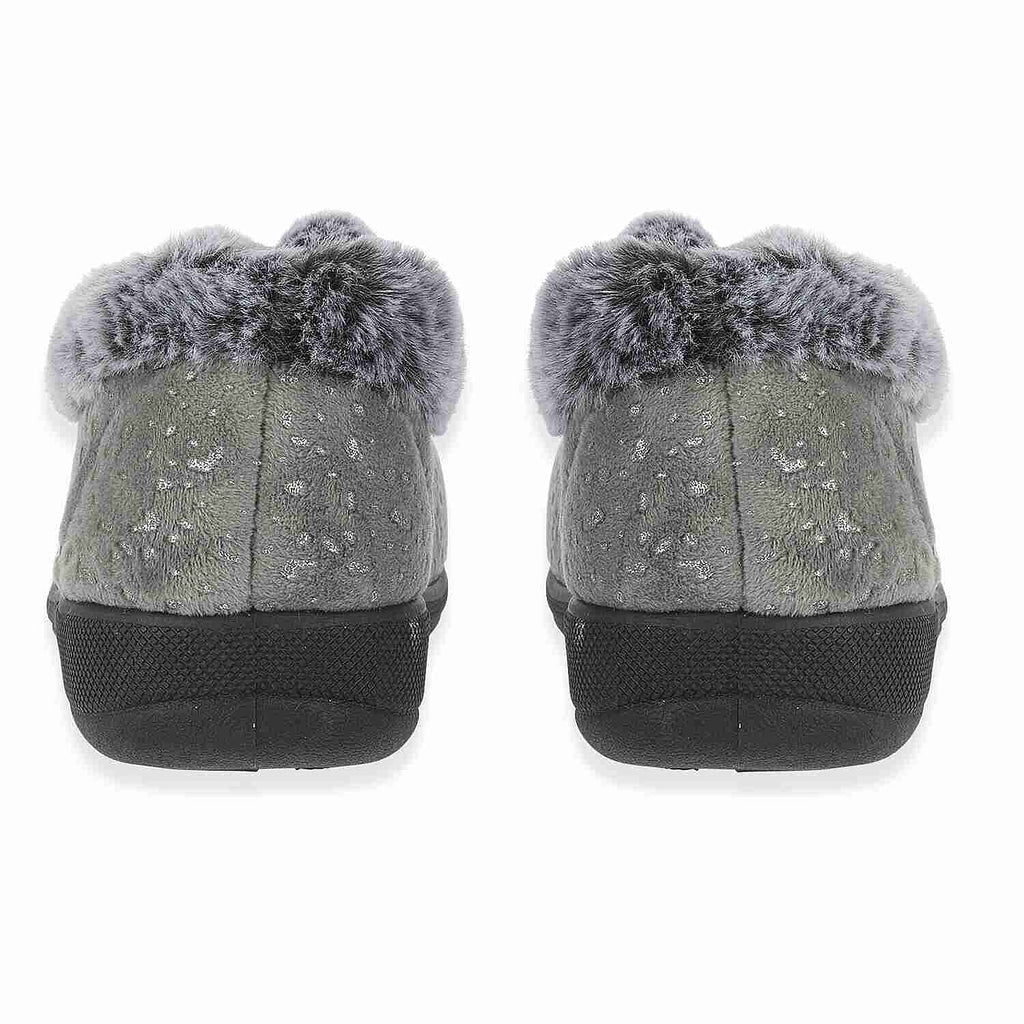 Jo & Joe Ladies Slipper (Size 5) - Grey
