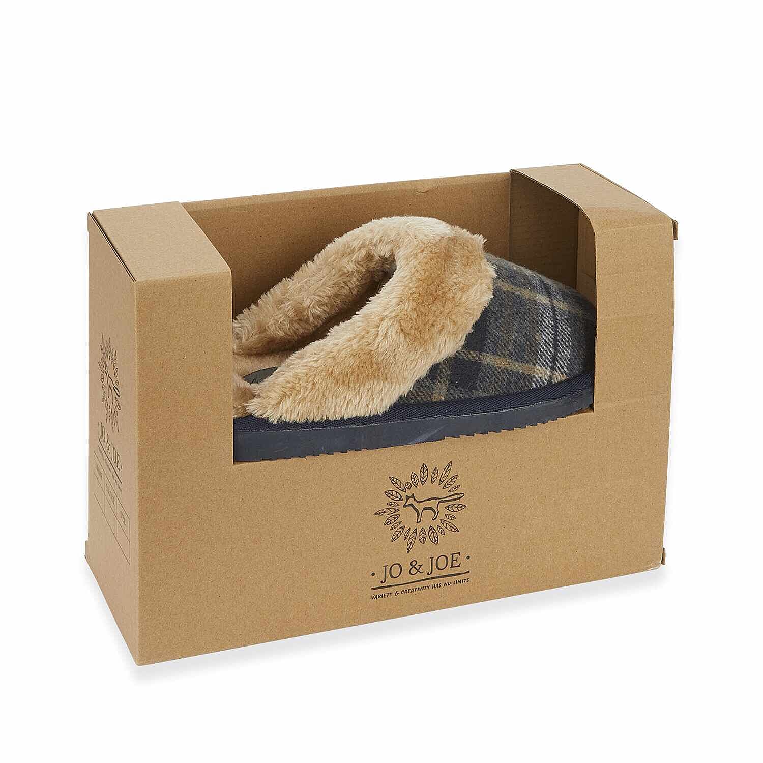 Jo & Joe Ladies Slipper (Size 5) - Navy