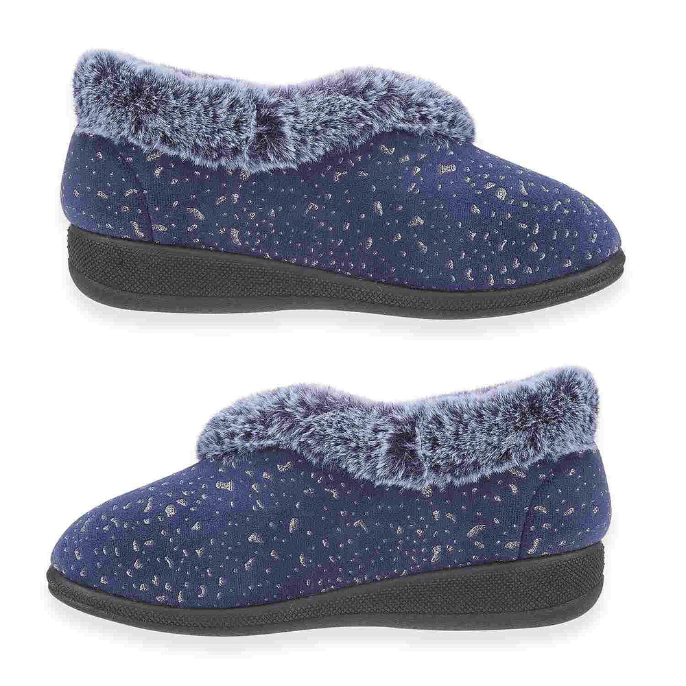 Jo & Joe Ladies Slipper (Size 5) - Navy