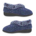 Jo & Joe Ladies Slipper (Size 5) - Navy