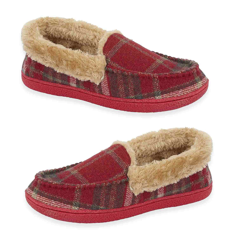 Jo & Joe Ladies Slipper (Size 5) - Red