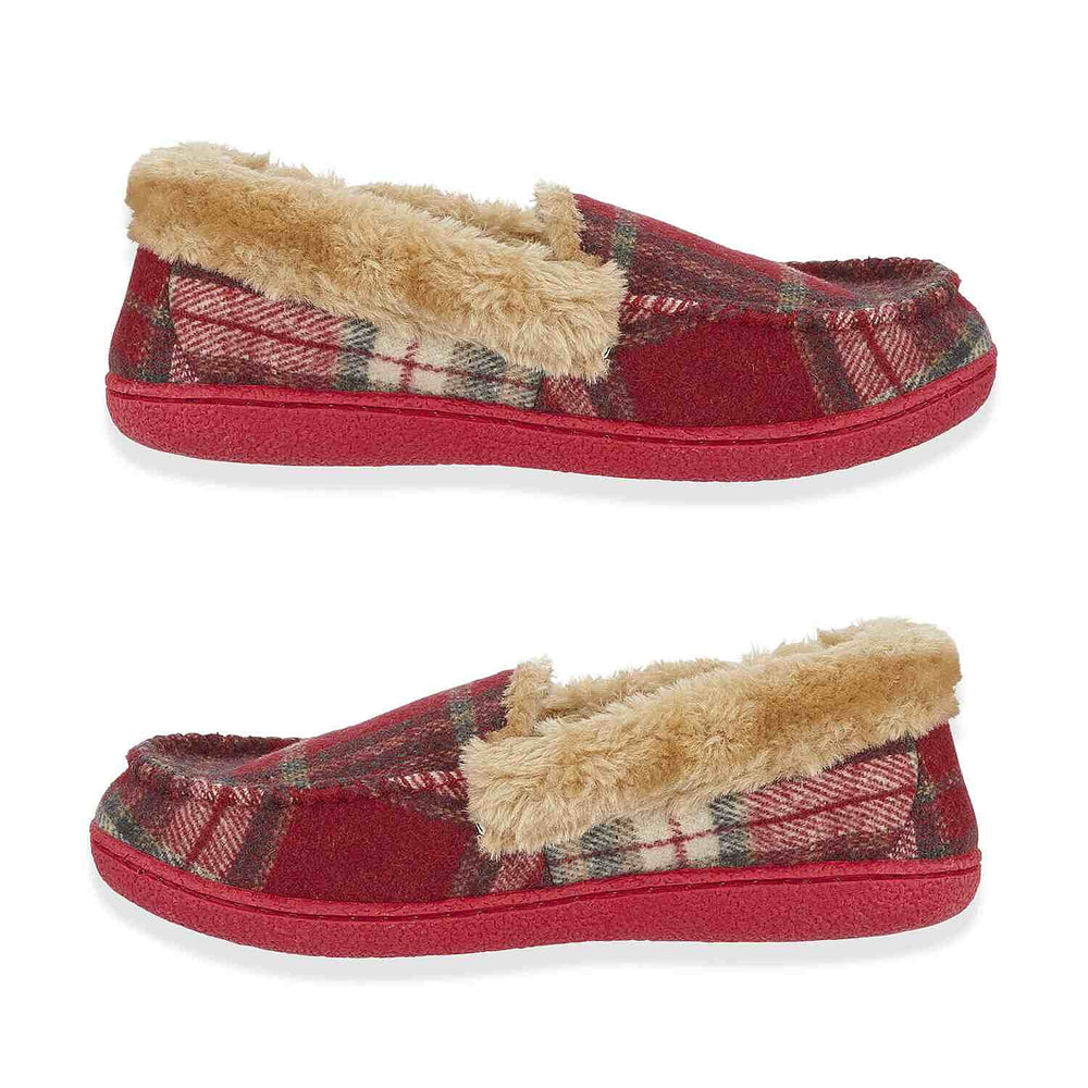 Jo & Joe Ladies Slipper (Size 5) - Red