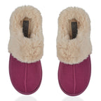 Jo & Joe Ladies SAVANNAH Fleece lined Winter Slipper (Size 7) - Rose Pink