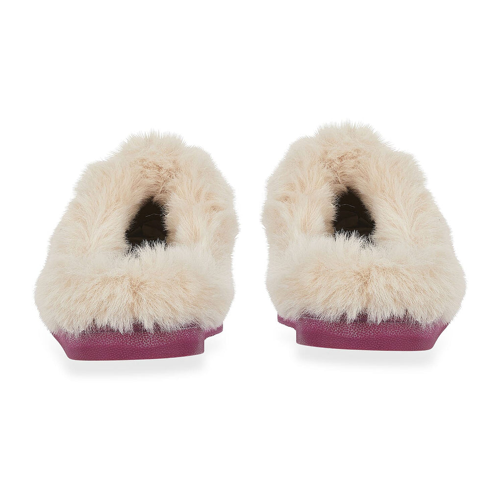 Jo & Joe Ladies SAVANNAH Fleece lined Winter Slipper (Size 7) - Rose Pink