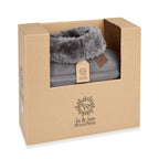 Jo & Joe Ladies Slipper (Size 8) - Charcoal