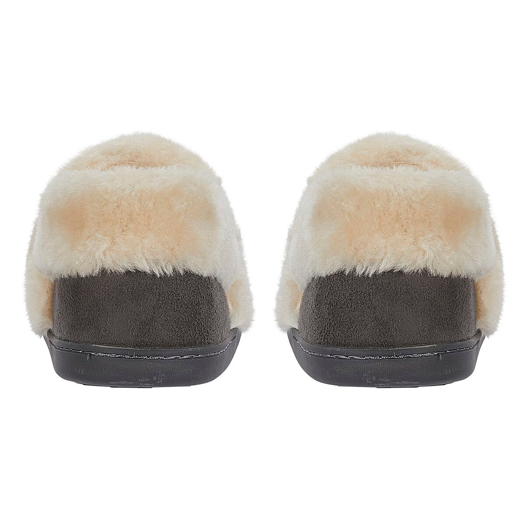 Jo - Joe Edale Faux Suede Slip-On With Sherpa Fur Lining (Size 8) - Grey