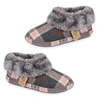 Jo & Joe Ladies Slipper (Size 8) - PEBBLE