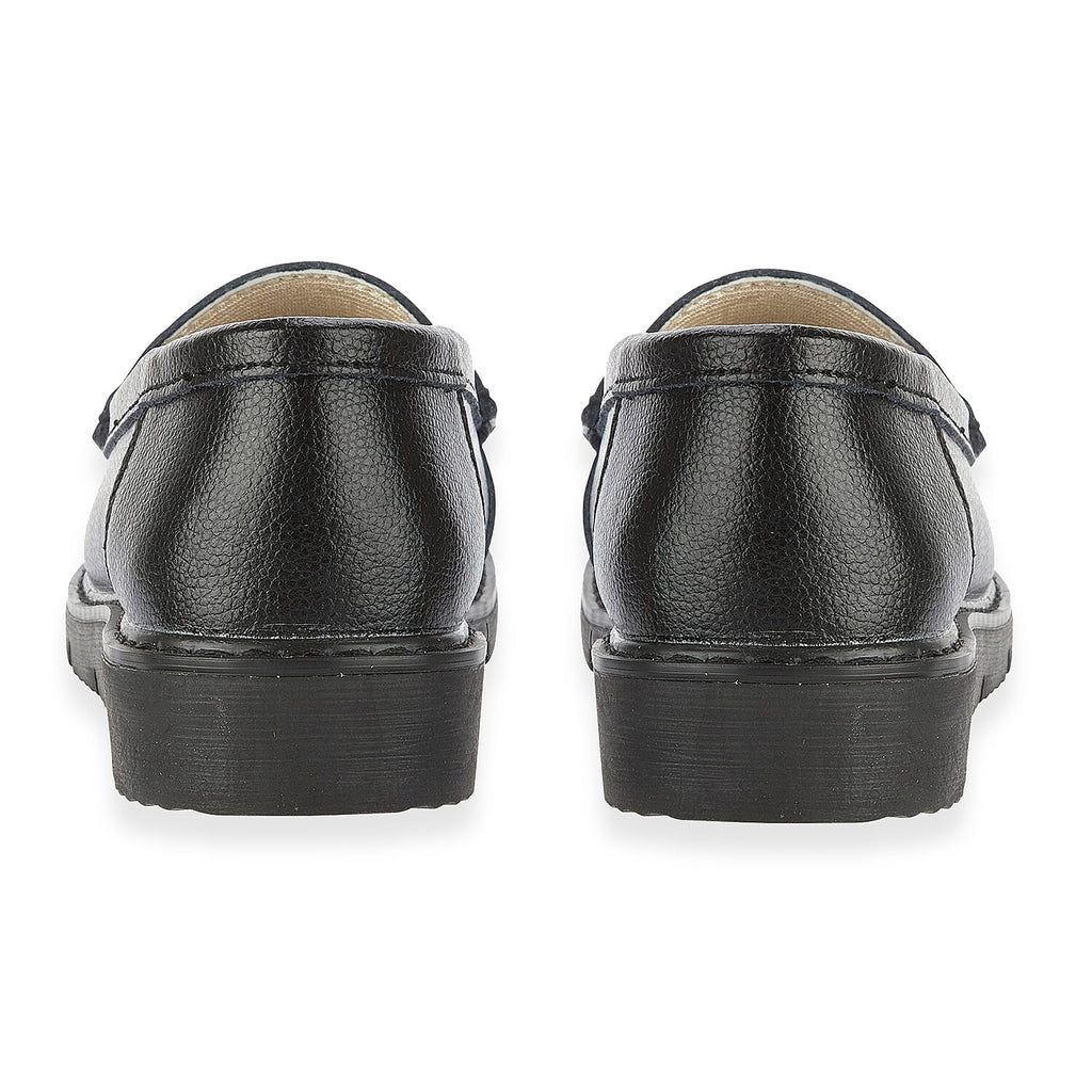 Jo - Joe Shore Leather Penny Loafers (Size 4) - Black