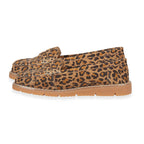 Jo - Joe Shore Leopard Print Suede Loafers (Size 7) - Leopard