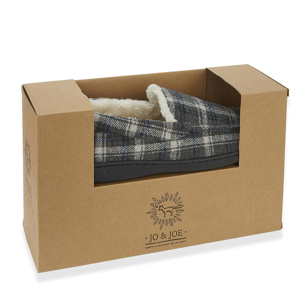 Jo & Joe Mens Slipper (Size 11) - Grey