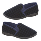 Jo & Joe Mens Slipper (Size 12) - Navy