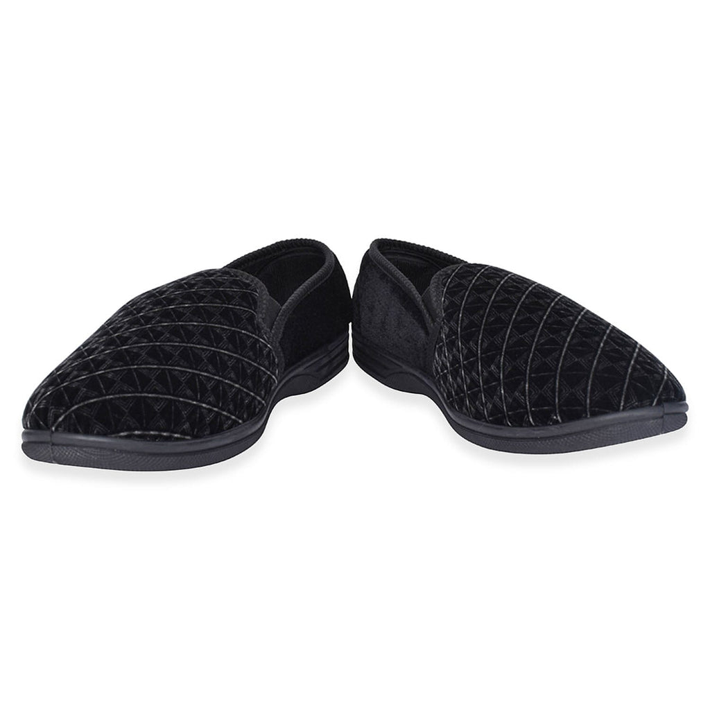 Jo - Joe Mens Slipper (Size 14) - Black