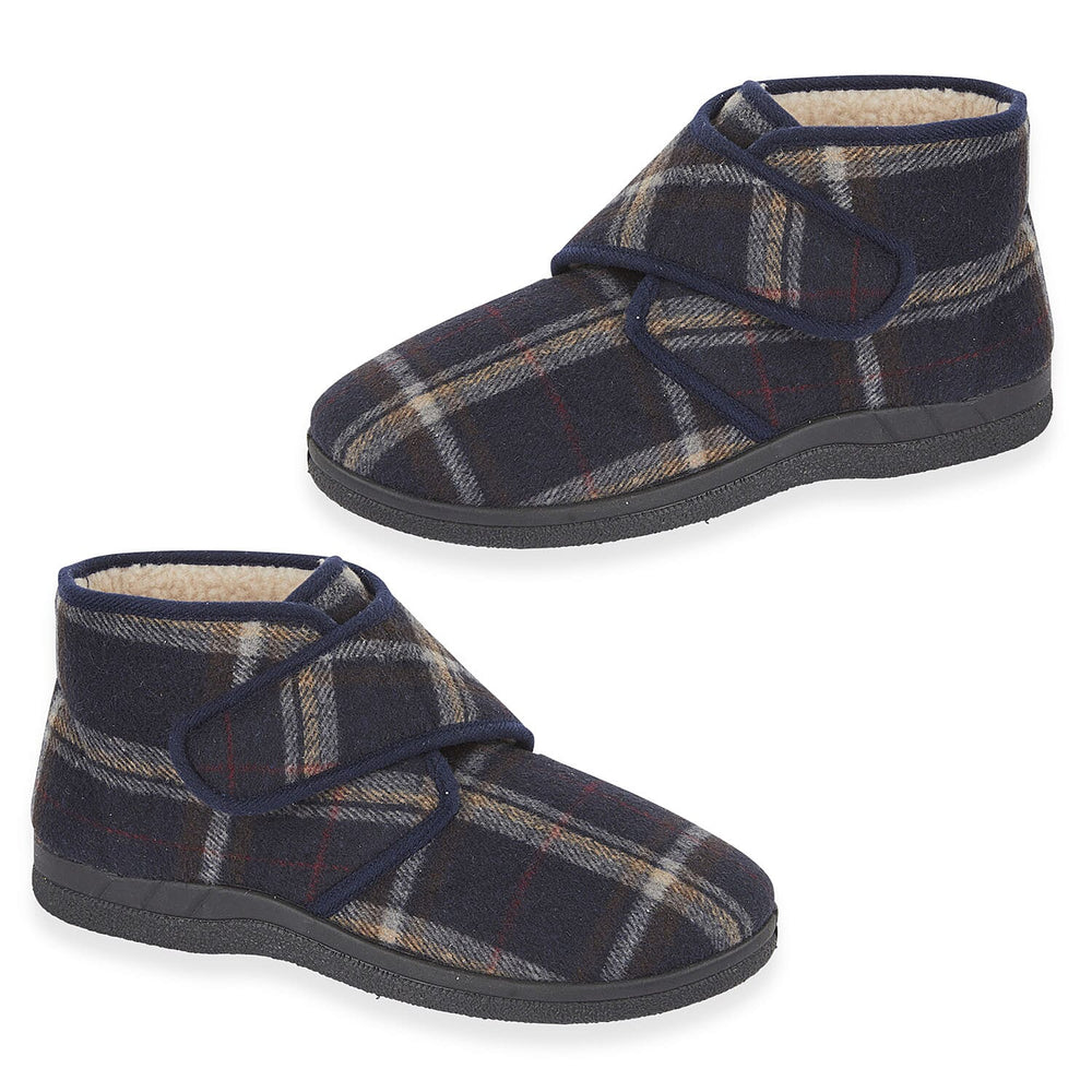 Jo & Joe Mens Slipper (Size 7) - Navy