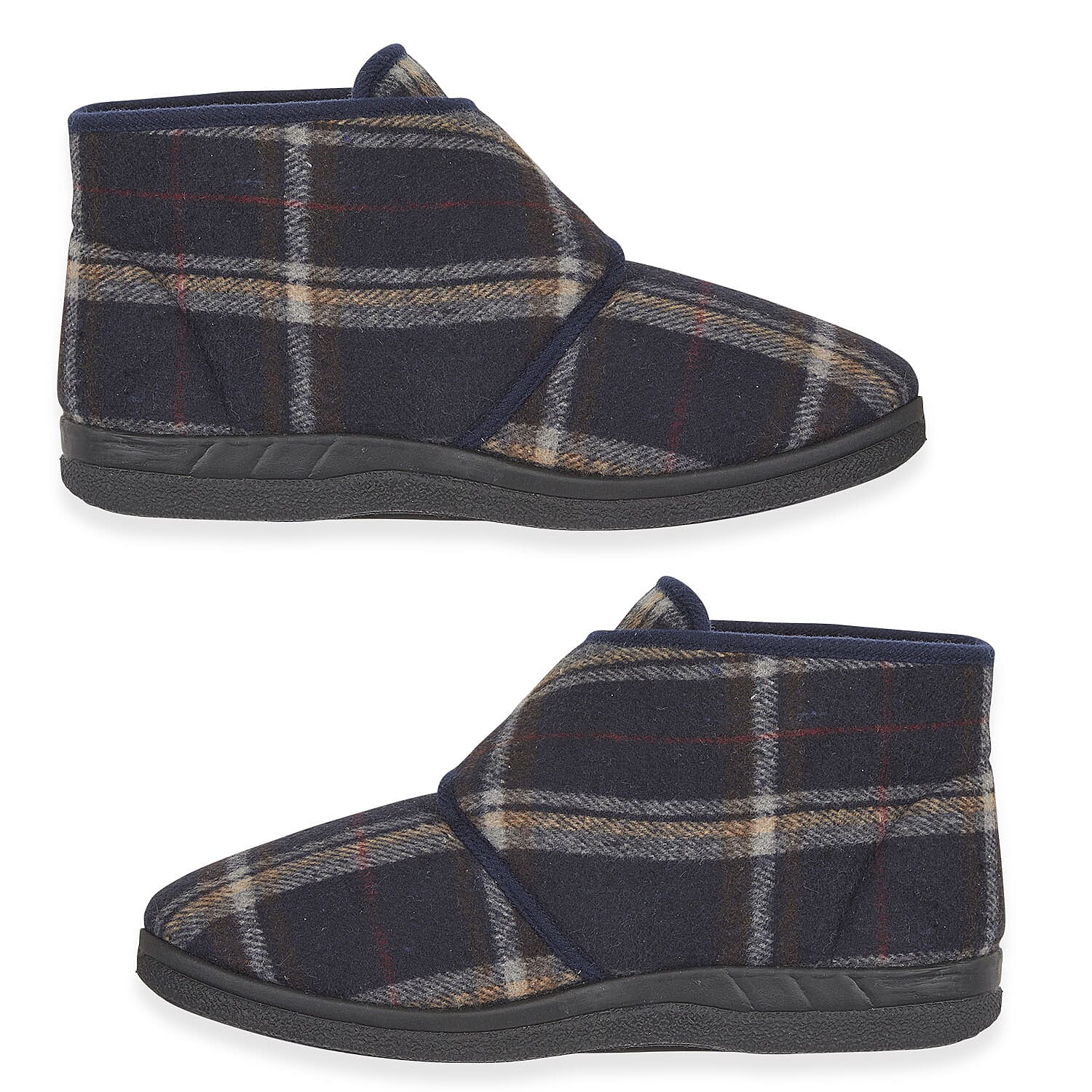 Jo & Joe Mens Slipper (Size 7) - Navy