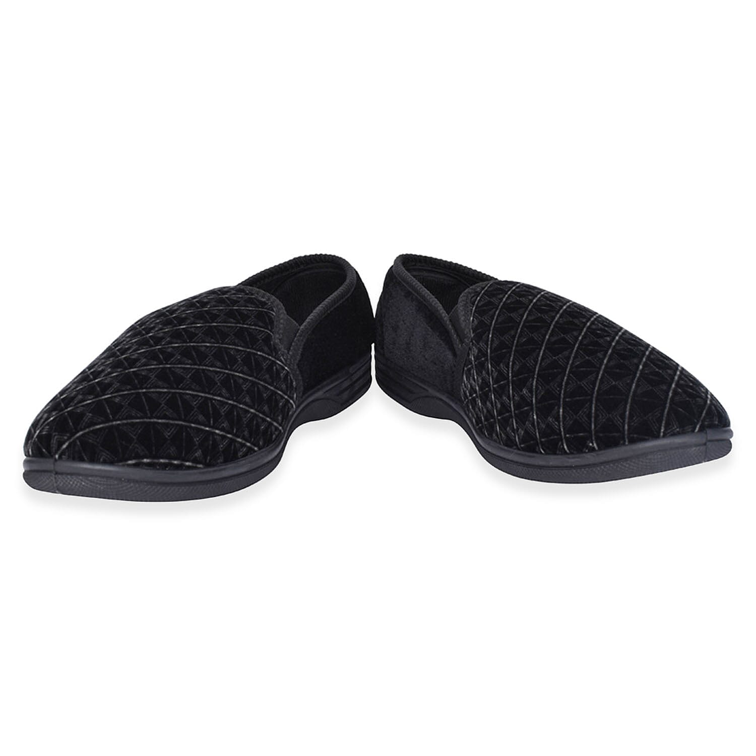 Jo & Joe Mens Slipper (Size 8) - Black