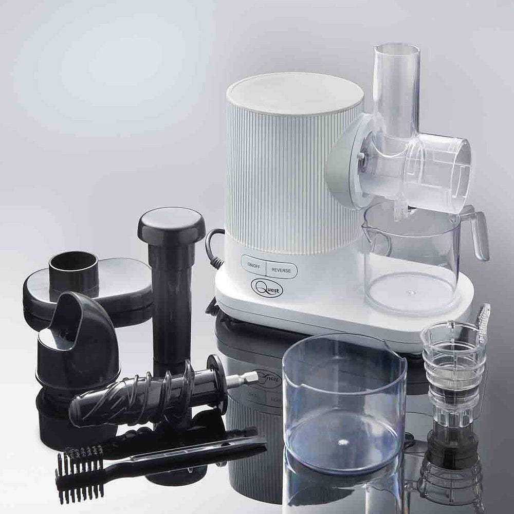 Quest Cold Press Style Slow Juicer - White