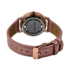Juicy Couture Analogue Ladies Watch in Mineral Glass with Leather Strap - Pink