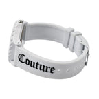 Juicy Couture Analogue Ladies Watch with Silicone Strap - White
