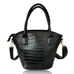 IW Polyurethane Shoulder Bag (Size 18x12x22 cm) - Black