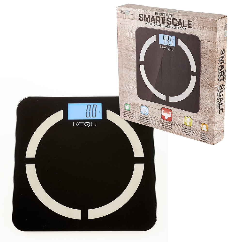 KeQu- Bluetooth Smart Scale (With IOS - Android App) (Size 30 Cm)