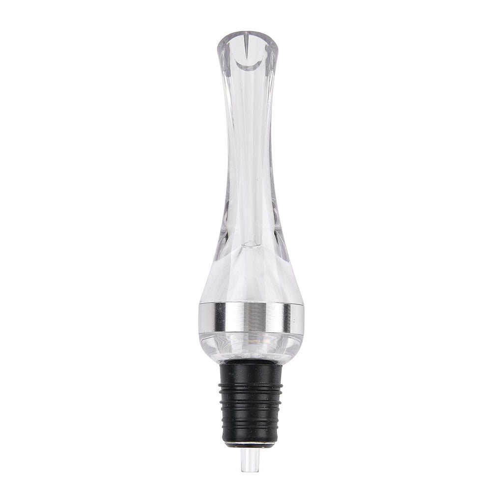 Set of 2  Wine Aerator - Silver & Transparent