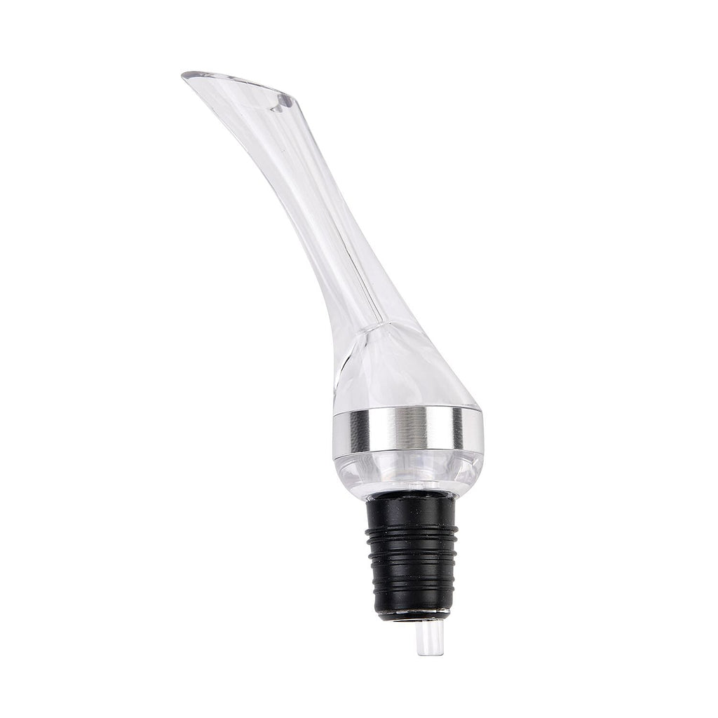 Set of 2  Wine Aerator - Silver & Transparent