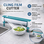 Cling Film Cutter – Effortless Cutting for Your Kitchen - Green