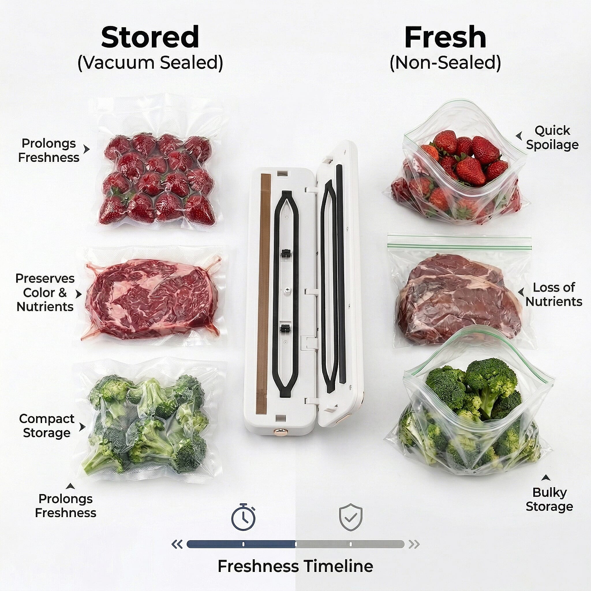 Kitchen Gadget (Size 37x5 cm) - White