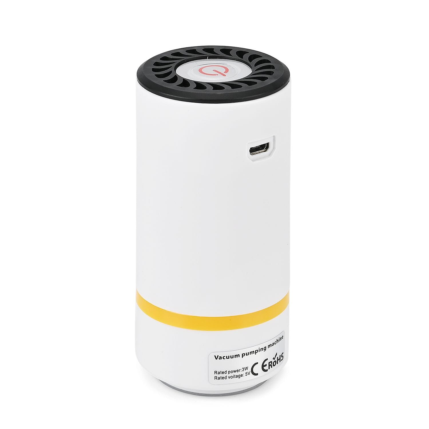 Handheld Vacuum Sealer with 5 Reusable Bags (Powered by 400 mAh Battery - USB Cable)