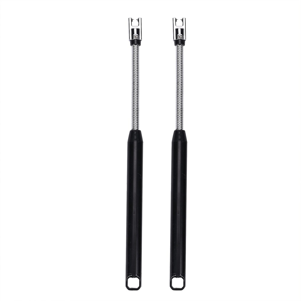 Set of 2 Rechargeable Electric Lighters - Black