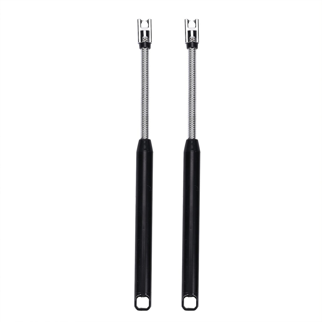 Set of 2 Rechargeable Electric Lighters - Black