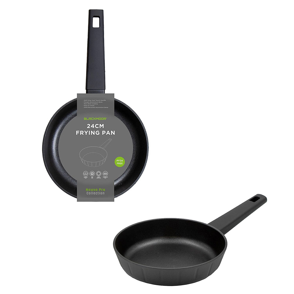 Frying Pan (24cm) - Electric, Gas, Induction & Hotplate. Forged Aluminium Base & PFOA Free - Non Stick