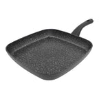 Griddle Pan (28cm) - Electric, Gas, Induction & Hotplate. Forged Aluminium Base & PFOA Free - Non Stick